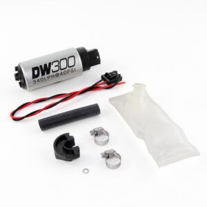 DeatschWerks (94+ Nissan 240sx/Silvia S14/S15 DW300 340 LPH In-Tank Fuel Pump w/ Install Kit) 9-301-1024