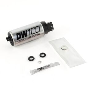 DeatschWerks (165 LPH In-Tank Fuel Pump w/ 06-11 Honda Civic (exc. SI) Install Kit) 9-101S-1007