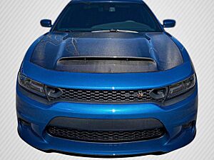 Extreme Dimensions 2015-2023 Dodge Charger Carbon Creations Demon Look Hood - 1 Piece