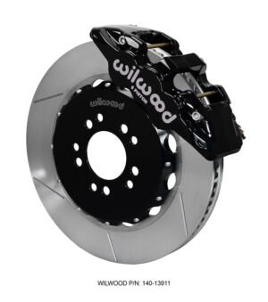 Wilwood AERO6 Big Brake Front Brake Kit w/ 14.25" Rotors (Black) (C7 Corvette) 