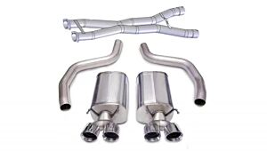 CORSA Performance 3.0" Catback Exhaust Dual Rear Exit with Twin 4.0" Polished Pro-Series Tips Chevrolet Corvette C6 (2012-2013)