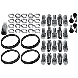 Racestar 14mmx1.50 CTS-V , Camaro , G8 Closed End Deluxe Lug Kit - 20 PK (Centered Washers) 