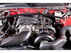 Vortech 2007-2008 Mustang GT 4.6L Vortech V-3 Si-H.O. Supercharger w/ Charge Cooler (Black)