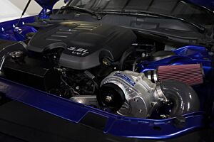 ProCharger HO High Output Intercooled System with P-1SC-1  (2015-2022  Dodge Challenger/Charger V6 (3.6) System and Kits)
