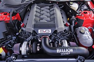 Hellion Top Mount Twin Turbo System (15-17 Ford Mustang GT)