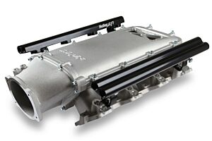 Holley Ultra LO-RAM Manifold Kit Dual Injector - Satin - GM LS3/L92 (300-684)