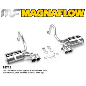 Magnaflow Corvette Exhaust System NO X-Pipe (97-04 C5 & Z06)