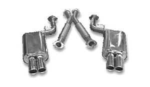 Billy Boat B&B Nissan 300ZX Non-Turbo 2+2 Cat Back Exhaust System 2 1/2" (Round Tips) (FPIM-0070)