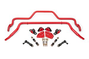 BMR Suspension Sway Bar Kit With Bushings, Front (SB334) And Rear (SB345) (82-92 GM F-body)