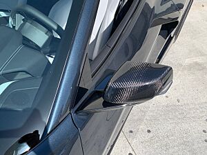 Sigala Designs C8 Carbon Fiber Mirror Kit (Mirror Caps) (2020+ Corvette)