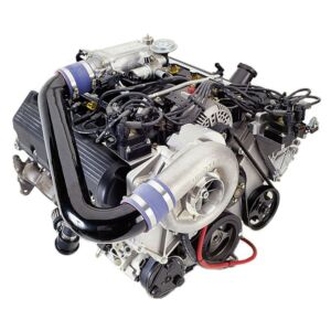 Vortech Supercharging System w/V-2 Si, Satin Finish (96-97 4.6 Mustang GT)