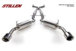 Stillen Stainless Steel Cat-Back Exhaust System (2014-15 Infiniti Q50)