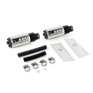 DeatschWerks (340lph DW300C Compact Fuel Pump w/ 99-04 Ford Lightning Set Up Kit (w/o Mounting Clips) 9-307-1013