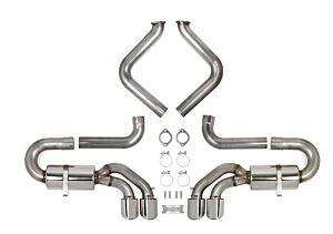 Hooker Blackheart C5 Corvette 5.7L 304SS 3 inch Axle-Back Exhaust System with Mufflers