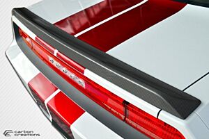 Extreme Dimensions 2008-2023 Dodge Challenger Carbon Creations SRT Look Wing Trunk Lid Spoiler - 1 Piece (S)