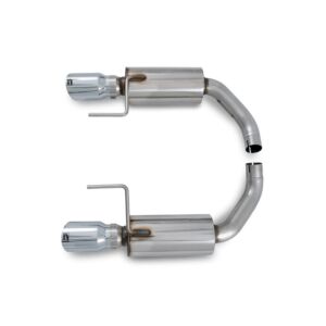 AWE Touring Edition Axle-back Exhaust - Chrome Silver Tips (Mustang EcoBoost 15-21)
