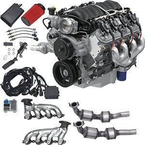 Chevrolet Performance E-ROD LS3 6.2L 376ci Engine w/ Aluminum Block 430 HP @ 5,900 RPM