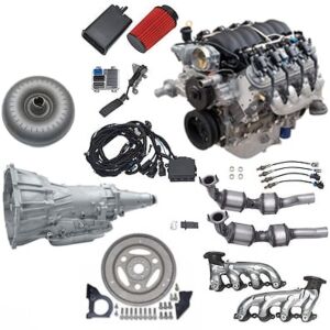 Chevrolet Performance E-ROD LS3 6.2L Connect & Cruise Powertrain System with Supermatic 4L70-E Automatic Transmission