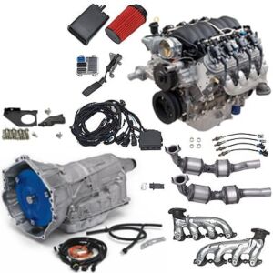 Chevrolet Performance E-ROD LS3 6.2L Connect & Cruise Powertrain System with Supermatic 6L80-E Automatic Transmission