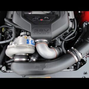 Vortech 5.0L Mustang V-3 Si Trim Complete Intercooled Supercharger Kit (Satin)