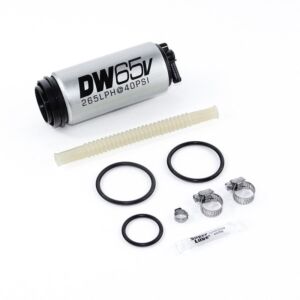 DeatschWerks (DW65v Series 265 LPH Compact In-Tank Fuel Pump w/ VW/Audi 1.8T FWD Set Up Kit) 9-654-1025