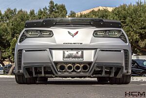 Sigala Design Corvette Carbon Fiber Rear Taillight Bezels (2014+ Corvette)