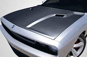Extreme Dimensions 2008-2023 Dodge Challenger Carbon Creations SRT Look Hood - 1 Piece