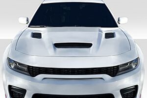 Extreme Dimensions 2015-2023 Dodge Charger Duraflex Hellcat Redeye Look Hood - 2 Pieces