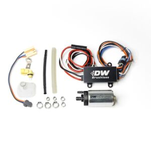 DeatschWerks (DW440 440lph Brushless Fuel Pump Single/Dual Controller & Install 15+ Ford Mustang GT) 9-442-C102-0906