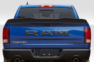 Extreme Dimensions 2009-2018 Dodge Ram Duraflex Texas Twister Rear Tailgate Wing Spoiler - 3 Pieces