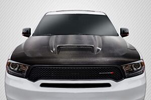 Extreme Dimensions 2011-2023 Dodge Durango Carbon Creations SRT Look Hood - 1 Piece
