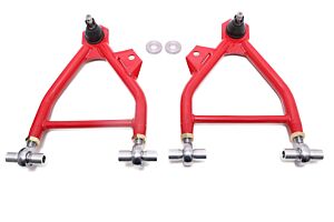 BMR Suspension A-arms, Lower, Coilover, Adj, Rod End, Std Ball Joint (79-93 Mustang)