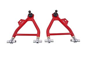BMR Suspension A-arms, Lower, Coilover, Adj, Rod End, Tall Ball Joint (79-93 Mustang)
