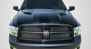Extreme Dimensions 2009-2018 Dodge Ram 1500 Carbon Creations MP-R Hood - 1 Piece