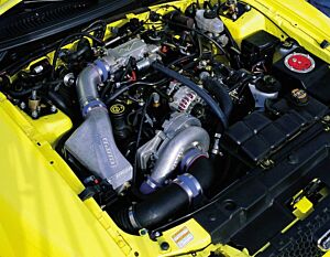 Vortech 4.6L 2v Kit w/V-2 SQ S-Trim & Aftercooler(Polish) (99 Mustang GT)