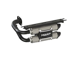 MBRP Stacked Dual Slip On Exhaust Pipe For Honda Talon 1000 Performance Series 2019-2020