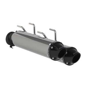 MBRP Stacked Dual Slip On Exhaust Pipe Performance Series Arctic Cat WildCat X Models 2015-2020