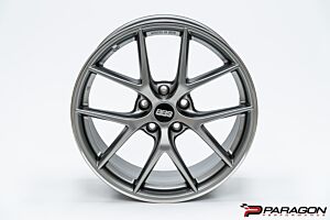 BBS CI-R 19X9,20X11.5 C8 Corvette Wheels Platinum Gloss