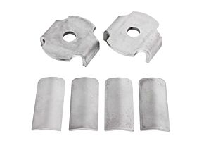 BMR Suspensions Bushing Kit, Rear Cradle, Steel Inserts Only (2024 Mustang)