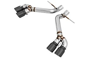 AWE Track Edition Axle-back Exhaust - Diamond Black Tips (Camaro SS / ZL1 Gen6) (Quad Outlet)