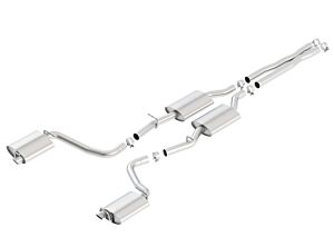 Borla 15-16 Dodge Charger / Challenger  R/T 5.7L No Tip Use Factory Valence Single Split Rear Exit S-Type Exhaust