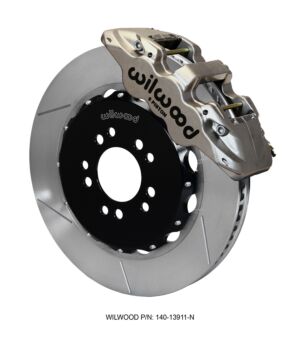 Wilwood AERO6 Big Brake Front Brake Kit w/ 14.25" Rotors (Nickel) (C7 Corvette) 