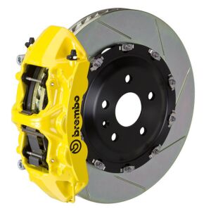 Brembo GT Slotted Mustang Front Brake Kit Yellow