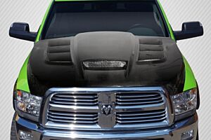 Extreme Dimensions 2010-2018 Dodge Ram 2500 Carbon Creations Viper Look Hood - 1 Piece