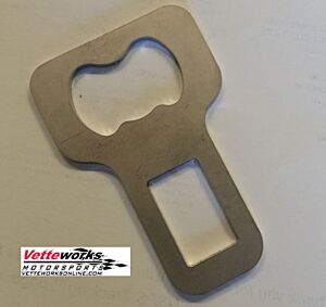 Vetteworks C6 Corvette Seat Belt Warning eliminator/bottle cap opener