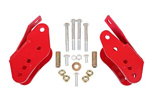 BMR Suspensions Control Arm Relocation Brackets, Bolt-on (05-14 Mustang)