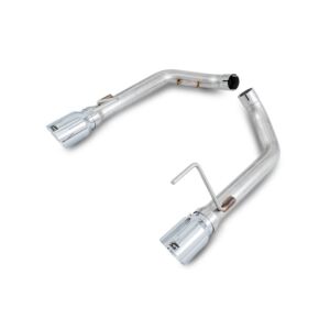 AWE Track Edition Axle-back Exhaust - Dual Chrome Silver Tips (Mustang GT 15-17)