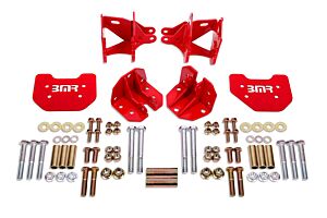 BMR Suspension Coilover Conversion Kit, Rear, Non-adjustable Shock Mount, With CAB (79-93 Mustang)