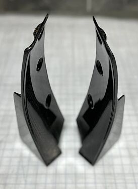 Faircloth Composites C7 Z06 splitter winglets
