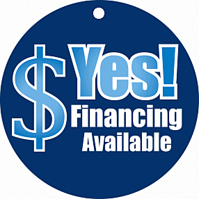 Financing Processing Fee & $250 Down Payment. 